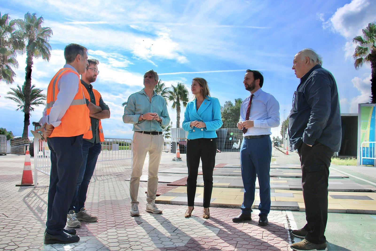 Carrasco: “La reforma de l'avinguda Ferrandis Salvador millorarà la imatge del litoral de Castelló convertint-la en el millor aparador turístic de la ciutat”