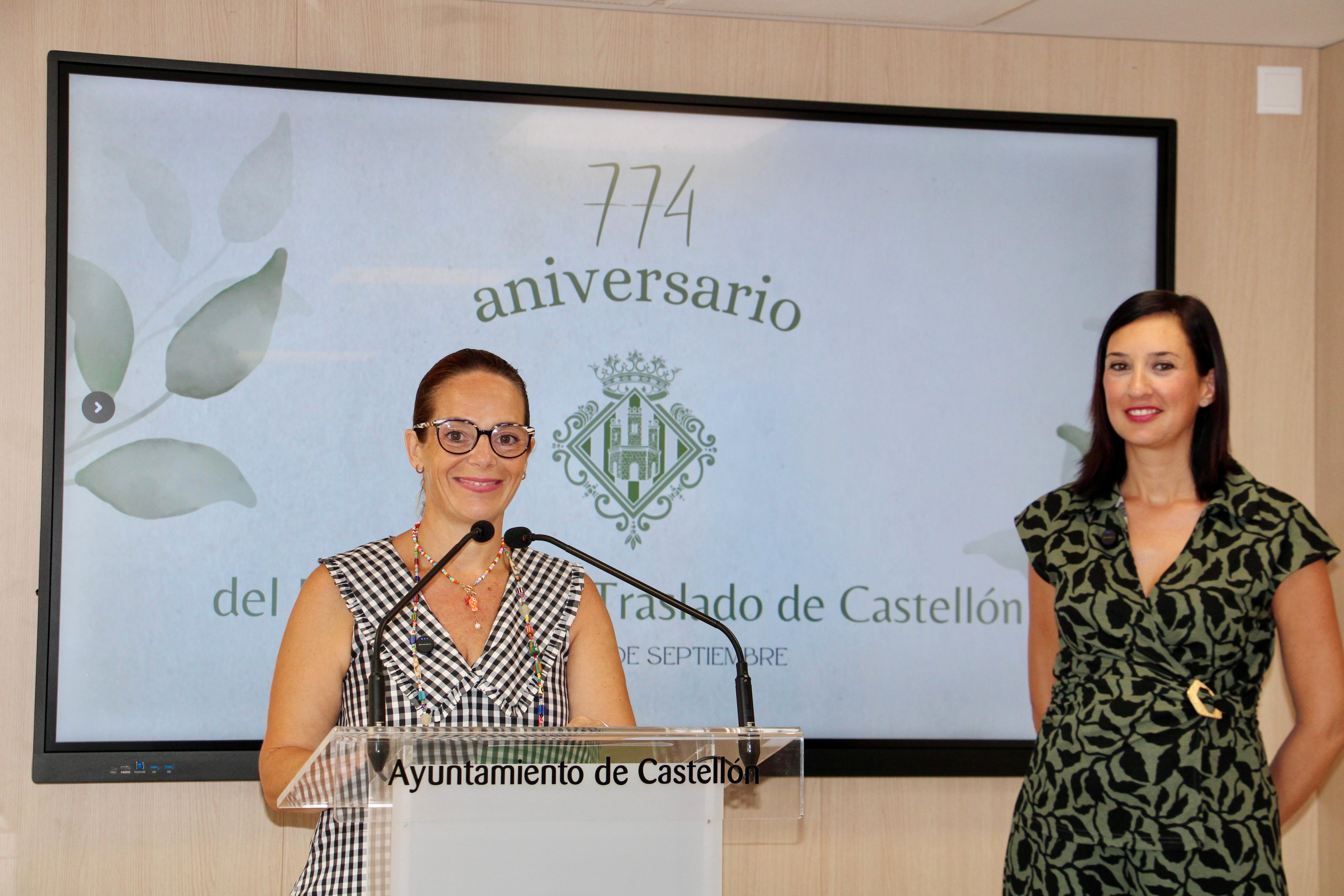 Castelló presenta més d'una vintena d'actes per a celebrar el 774 aniversari de la fundació de la ciutat