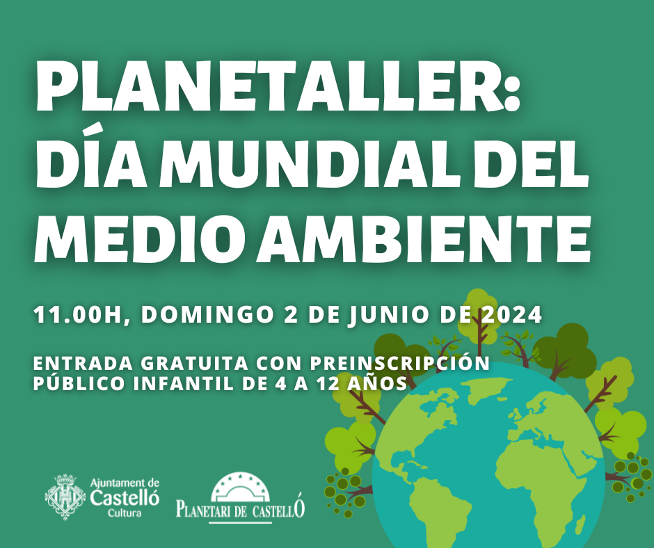 Planetaller 2/junio/2024 Día del medio ambiente
