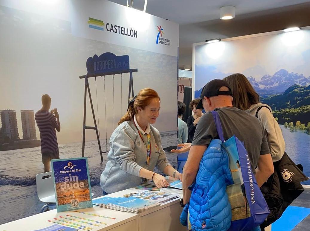 El stand de Castellón registra más de 3.000 atenciones en la feria de turismo Navartur 2025