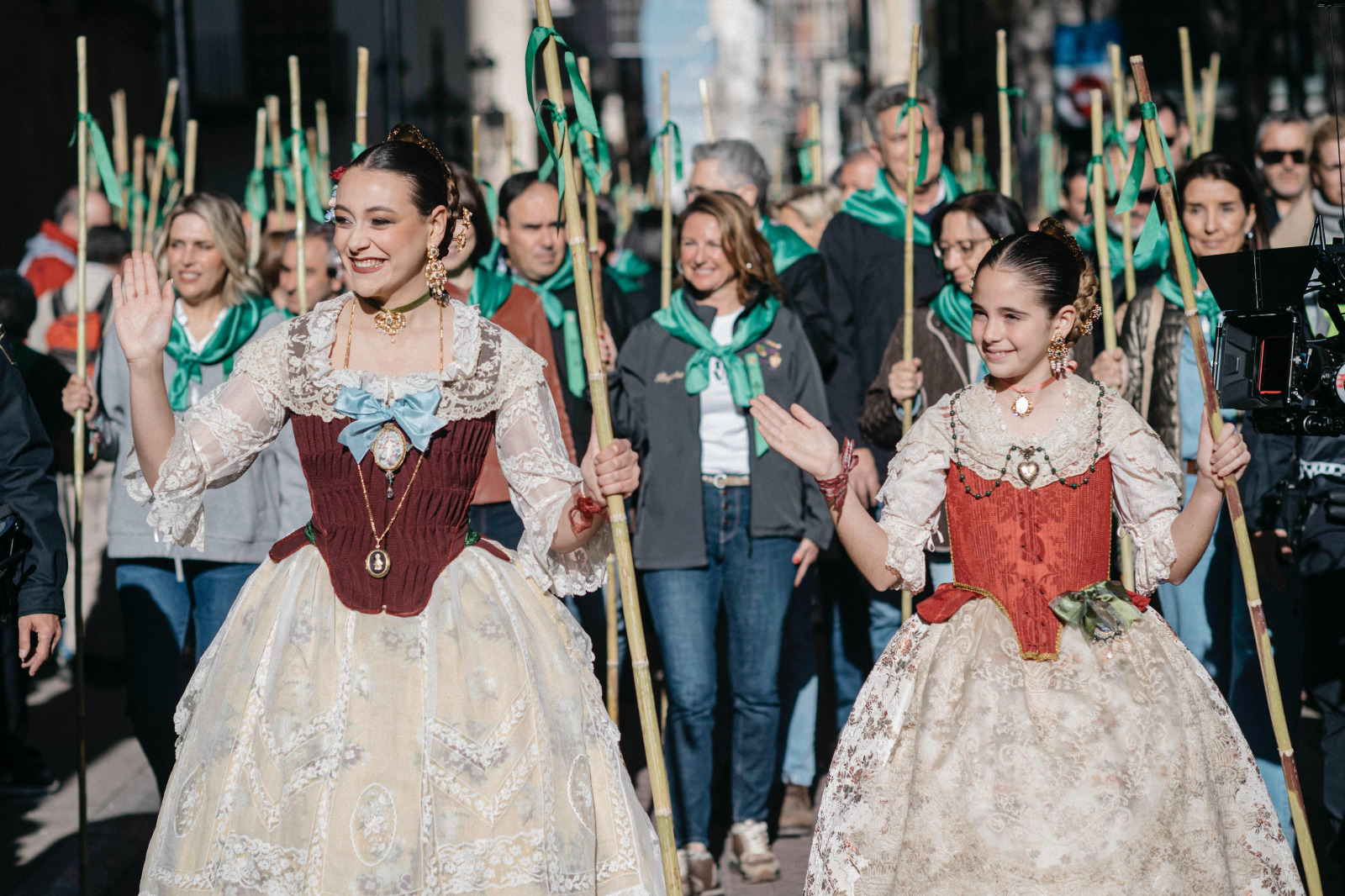 Más de 165.000 personas reviven los orígenes de Castellón en una multitudinaria Romeria de les Canyes que cumple 650 años