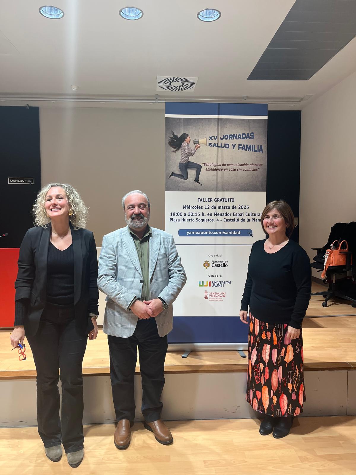 Éxito de participación en la XV edición de las Jornadas Salud y Familia en Castellón