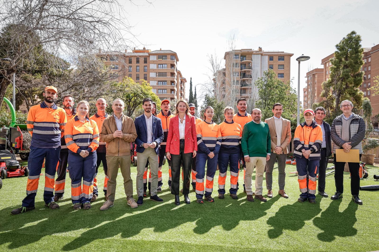 Castellón invertirá más de 7,2 millones de euros al año en su apuesta por la renaturalización de la ciudad con el mantenimiento y mejora de jardines