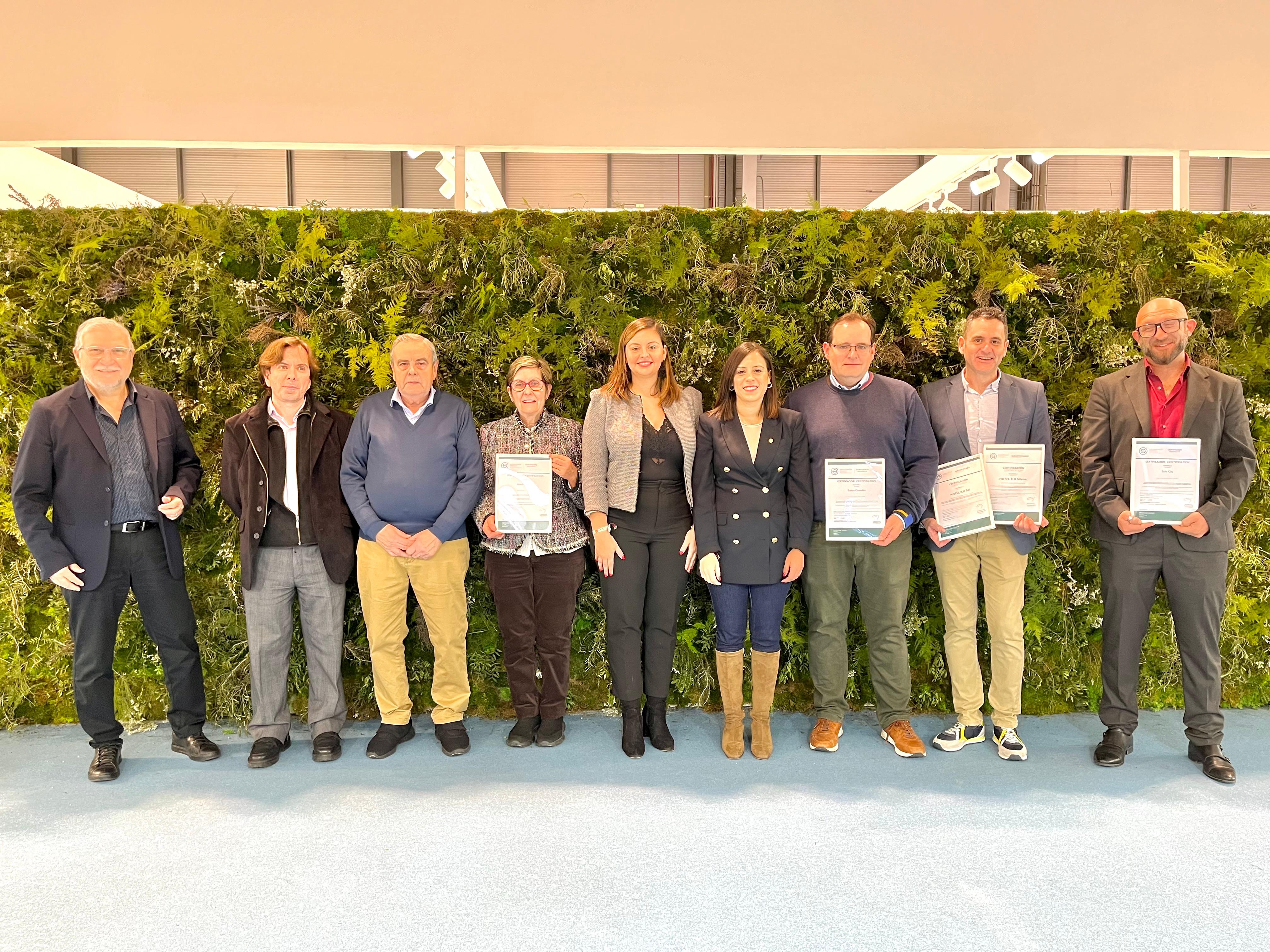 Un total de cuatro empresas de Castellón reciben en Fitur la ‘S’ de Sostenibilidad en su apuesta por el turismo sostenible de la mano del Patronato de Turismo