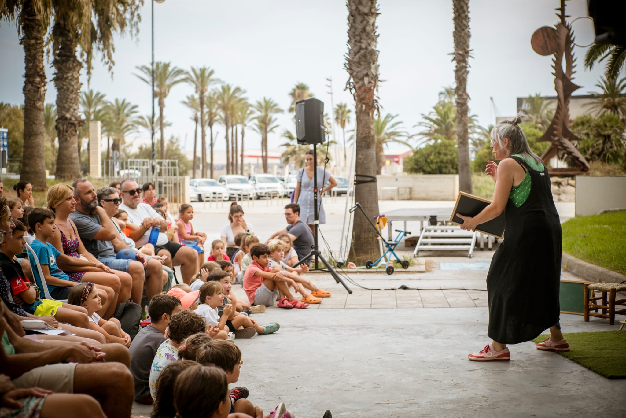 El cicle “Contes a peu de mar” s'acomiada amb 2.100 espectadors i un èxit rotund