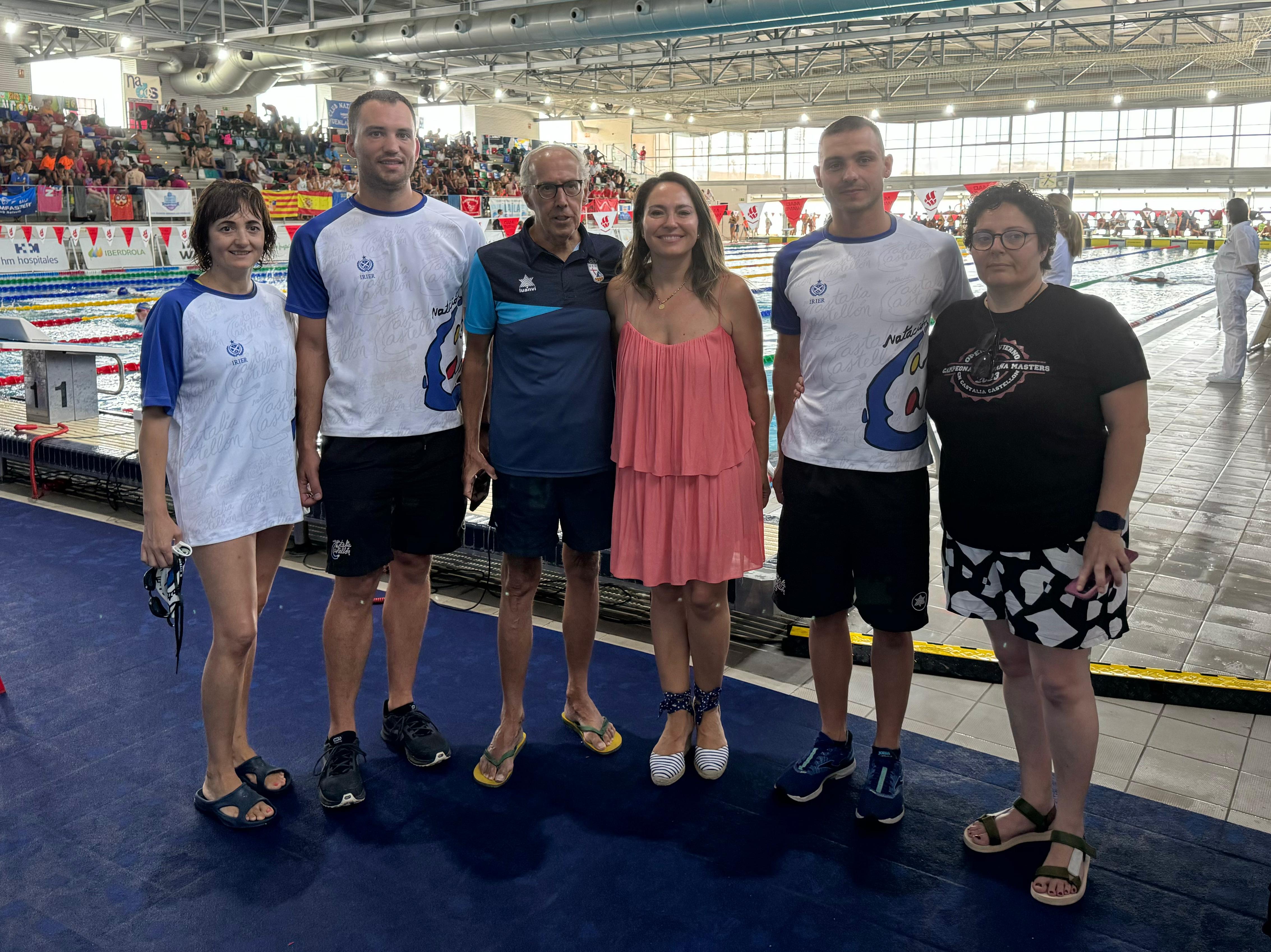 Més de 1.300 nadadors encaren la recta final del Campionat d'España Masters de Natació d'Estiu, a Castelló