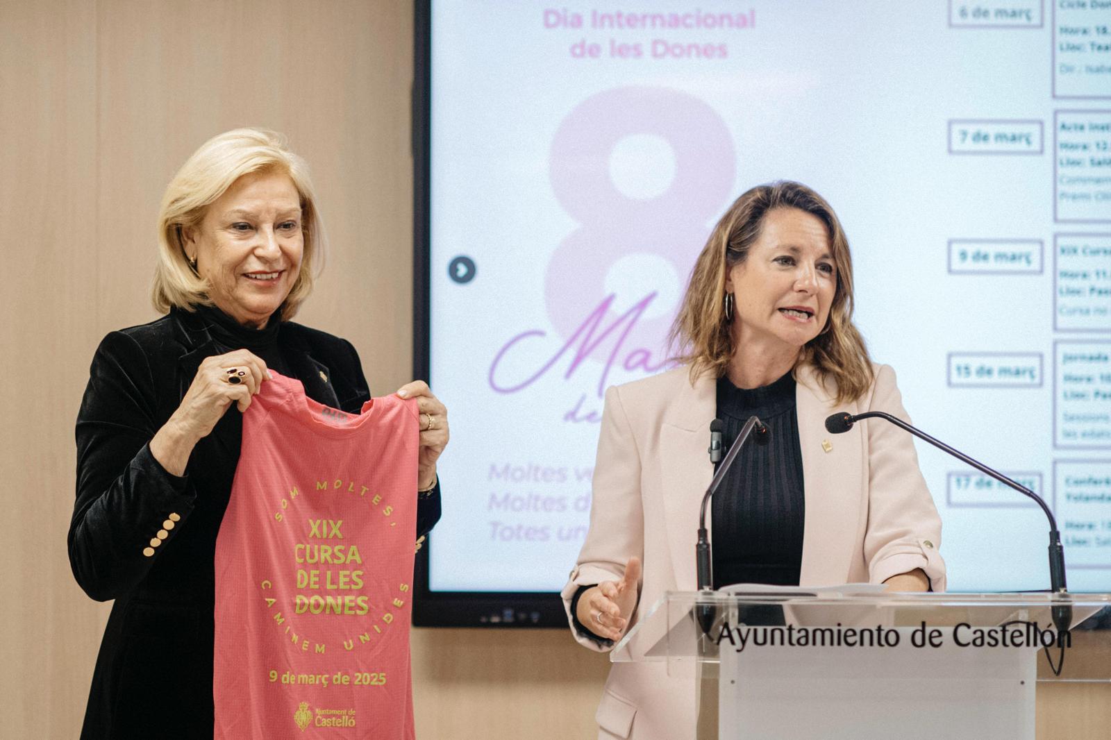 La alcaldesa anima a participar en los actos de conmemoración del 8M organizados por la concejalía de Igualdad