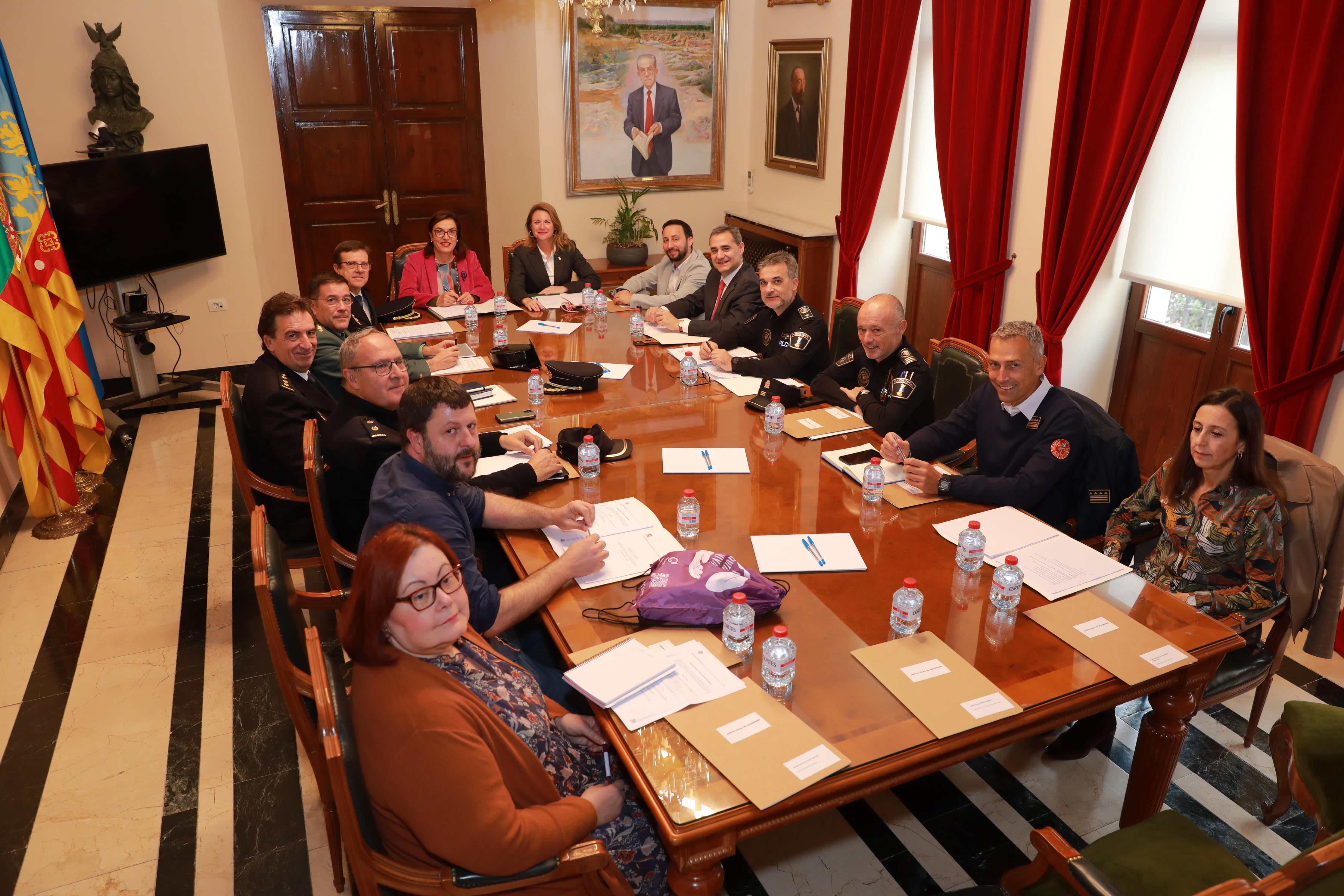 Castelló celebra la Junta Local de Seguretat per a coordinar el dispositiu del “Bresh Festival”, que es celebra per primera vegada en la capital